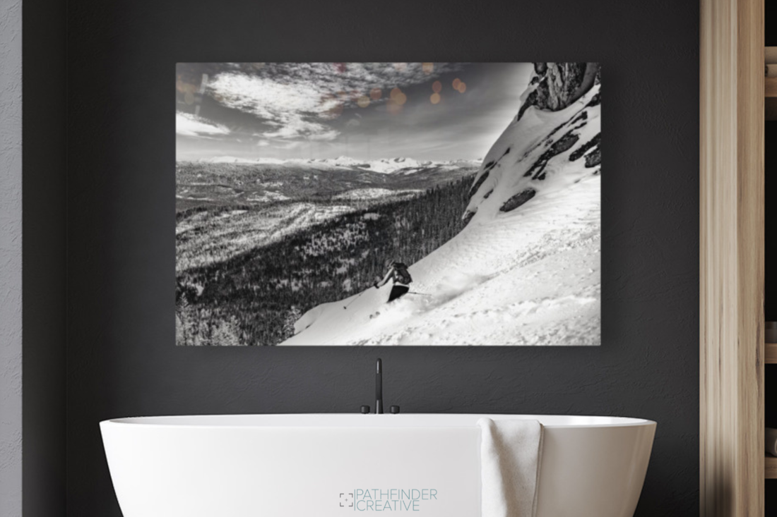 Adventure Seeker BW (HD Metal Print)