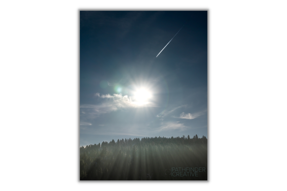 God Rays (Canvas Print)