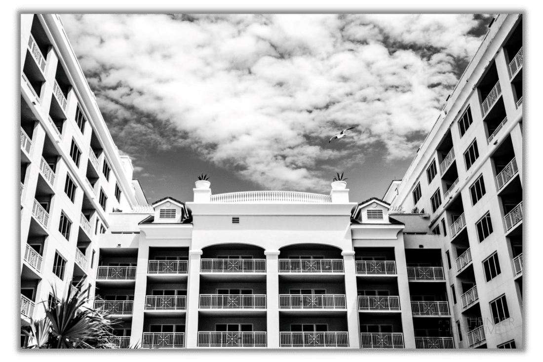 The Courtyard (Canvas Print)