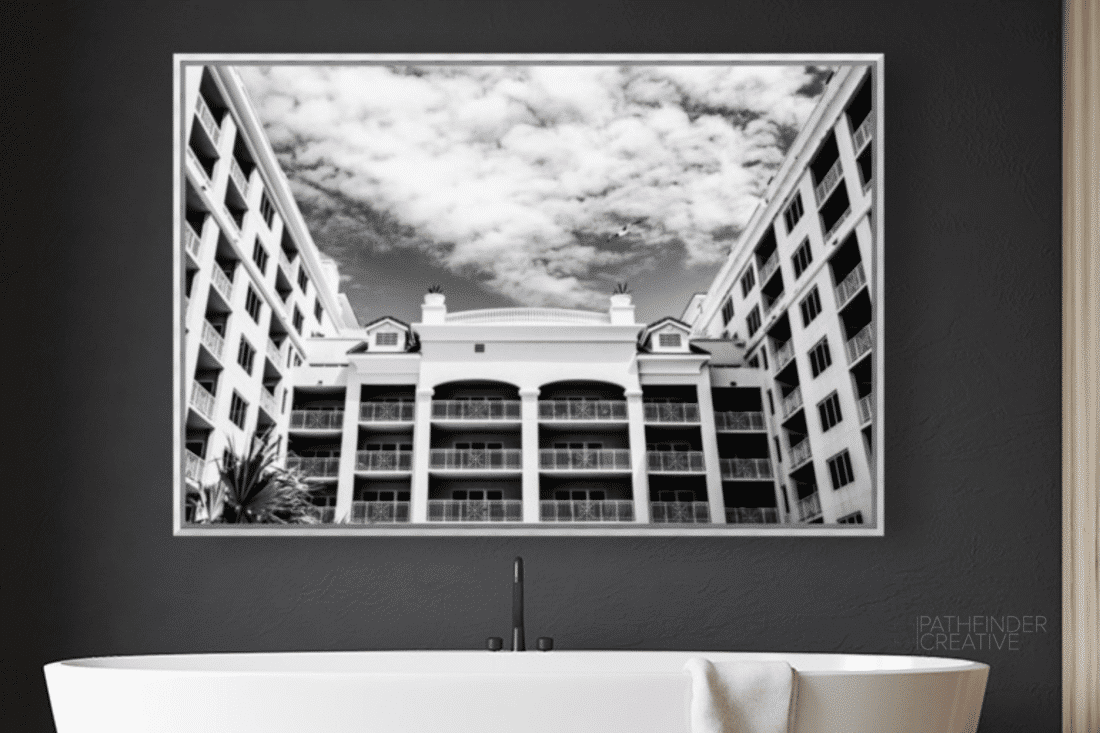 The Courtyard (HD Metal Print)