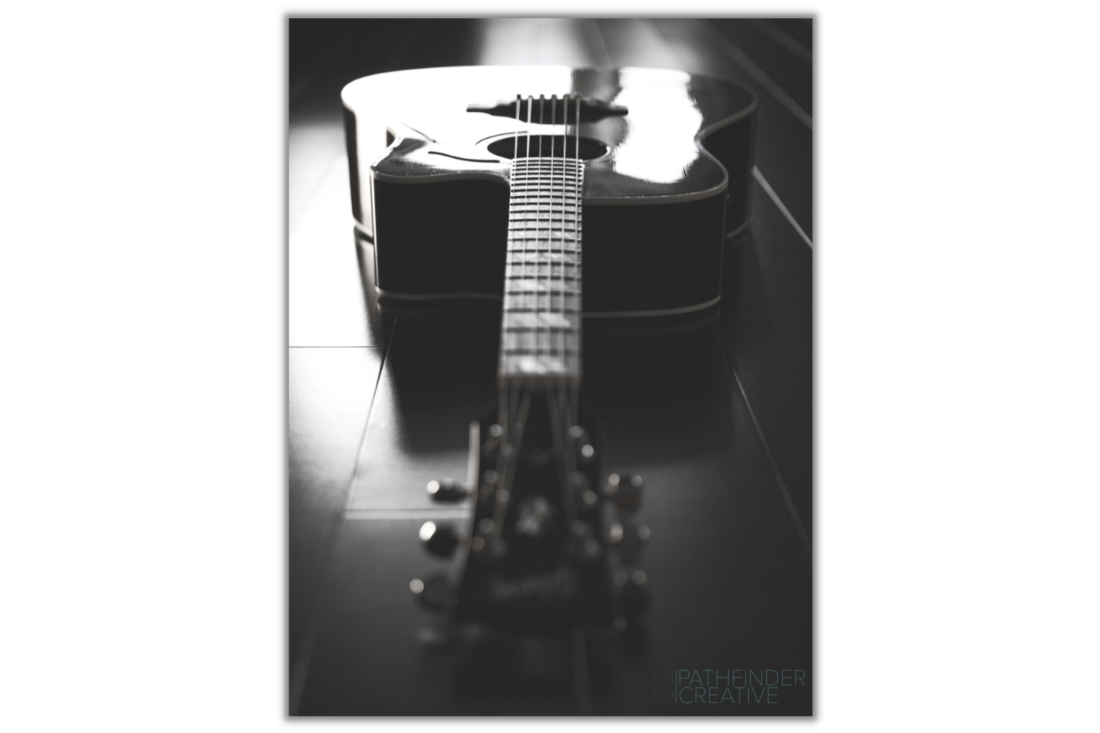 Guitar Perspectives (Canvas Print)