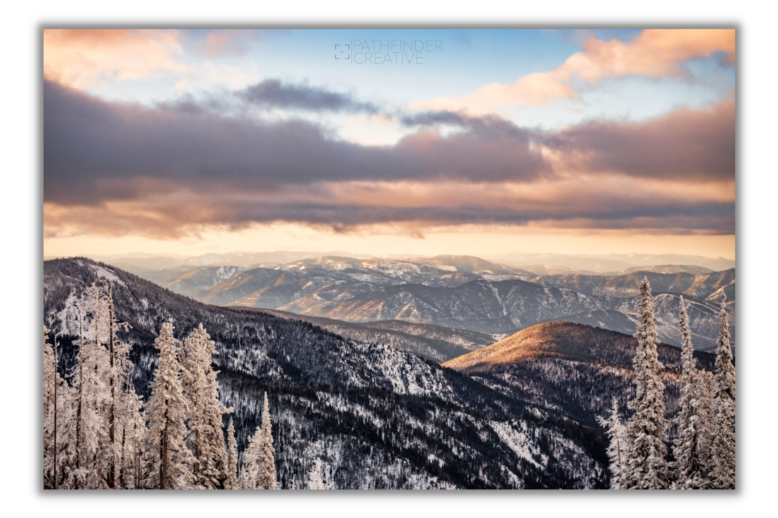 Montana Sunrise (Canvas Print)