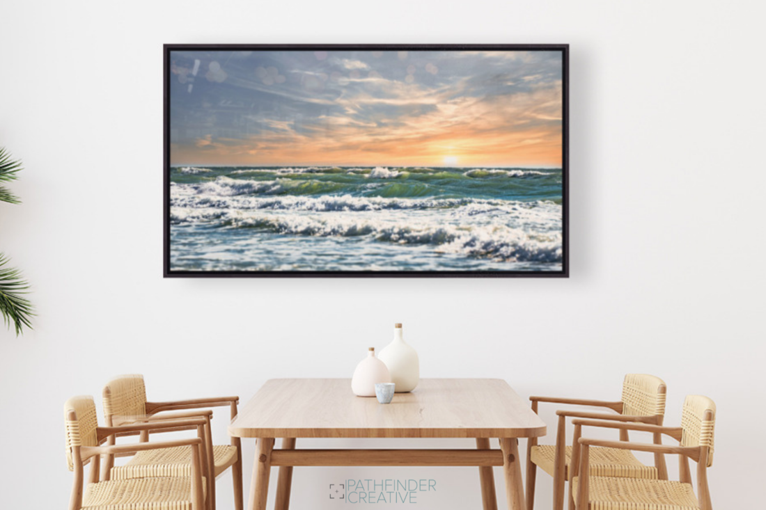 Waves of Eternity (HD Metal Print)