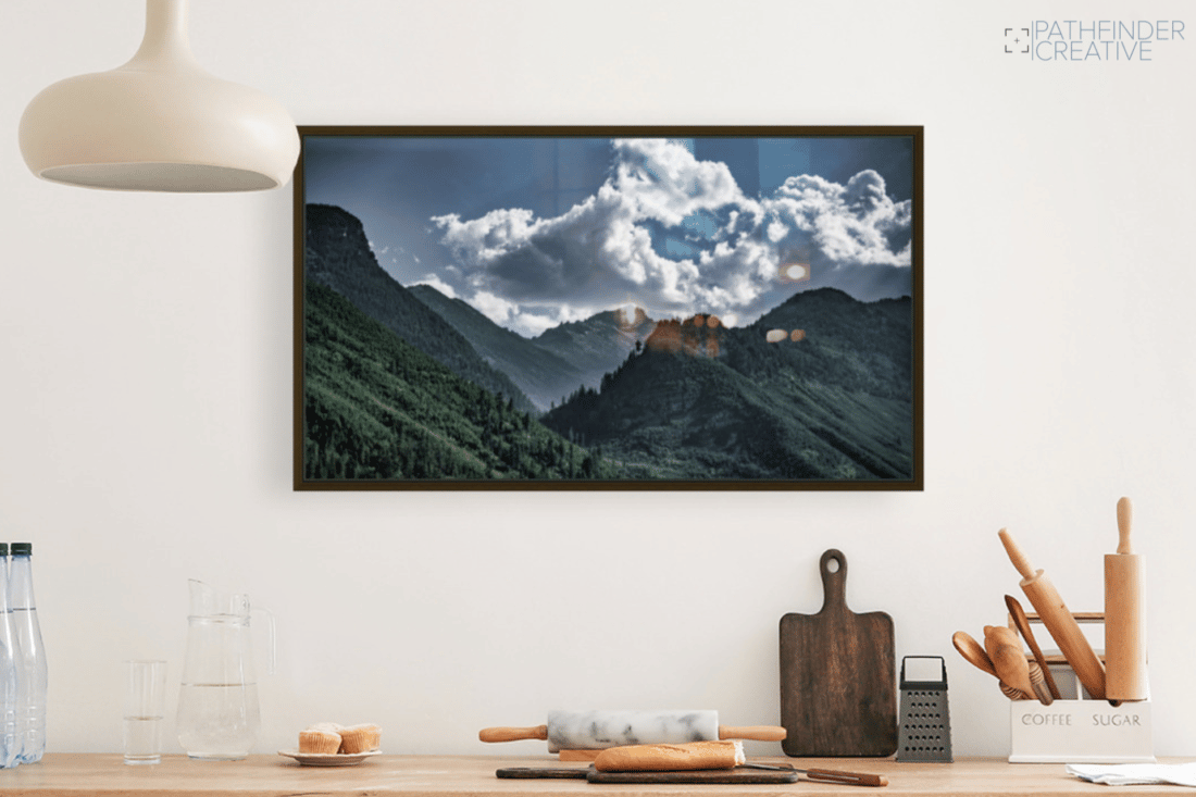 Epic Peaks (HD Metal Print)