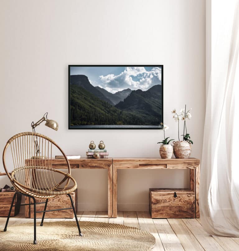 Mountain Solitude (Canvas or Wood Print) - Image 3