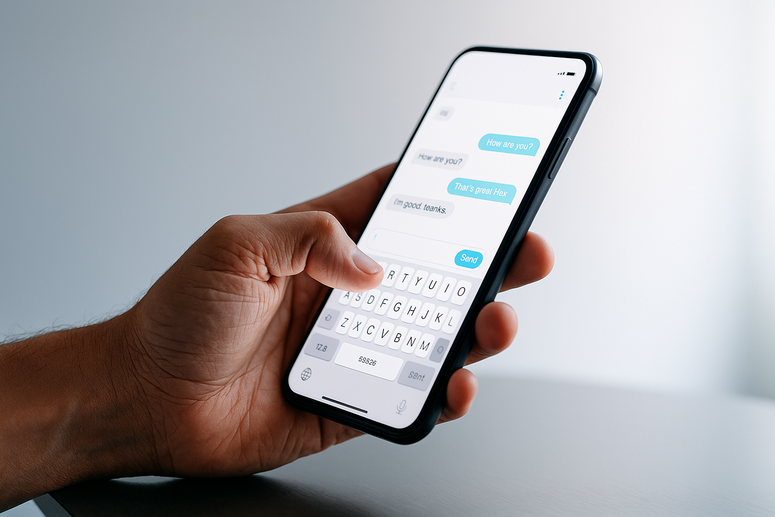 Light phone image stock